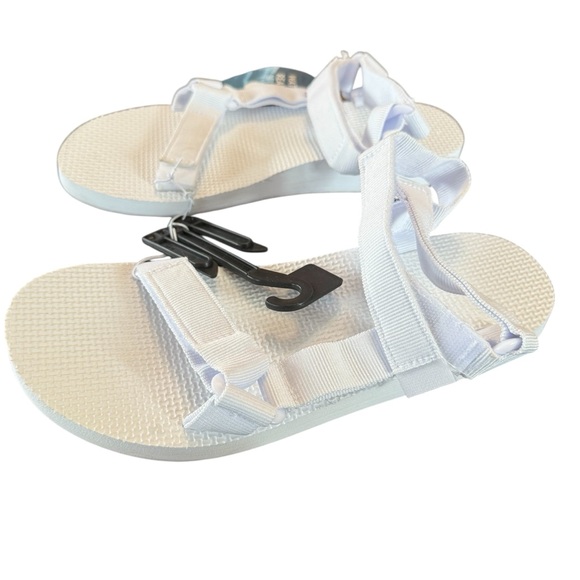 JBU Shoes - Jambu JBU Womens Aruba Textured Flatform Sandals White Size 9